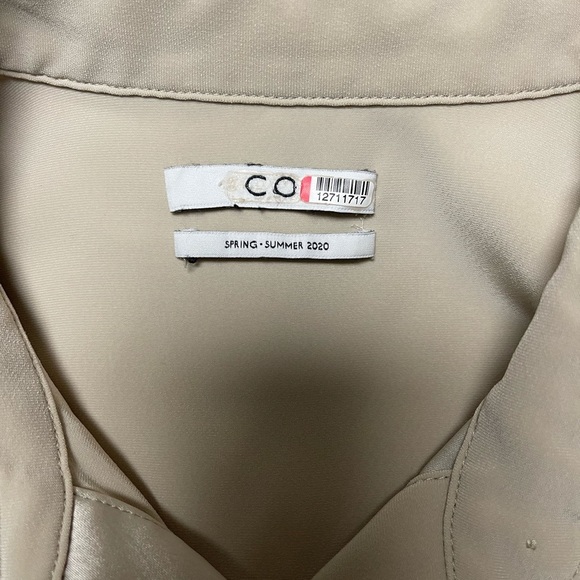 CO Satin Shirt Dress - Picture 8 of 14